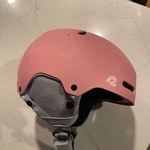 Pink Ski Helmet